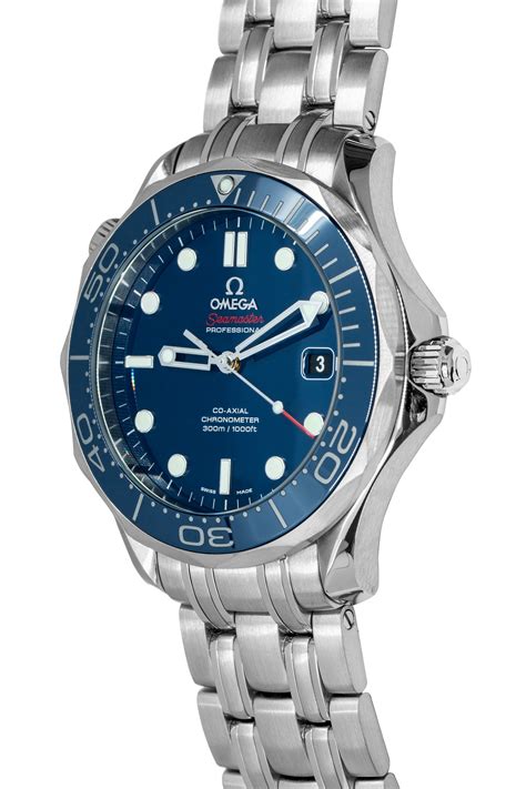 omega seamaster automatic blue dial